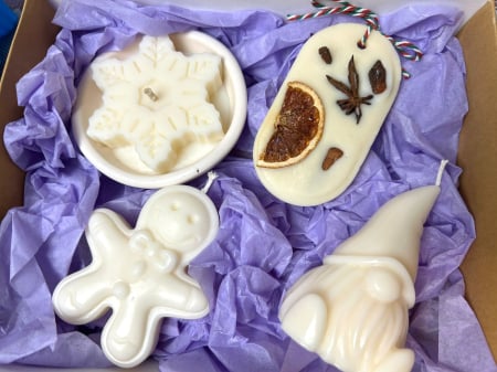 Colecția de Craciun - Set lumânări Crăciun