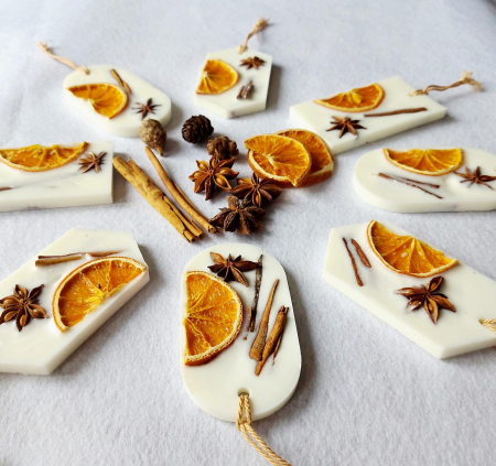 Tabletă parfumată din ceară de soia - Tablete parfumate din ceara de soia, portocala – Wax tablets