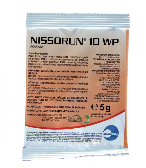 Acaricid NISSORUN 10 WP [1]