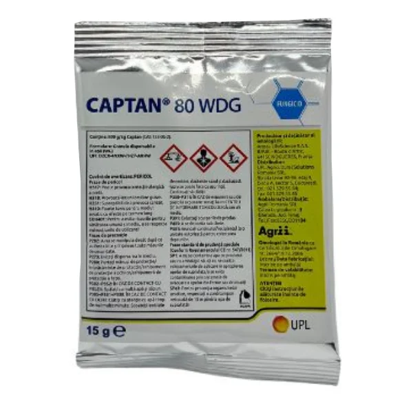Fungicid CAPTAN 80 WDG, 15 g [1]