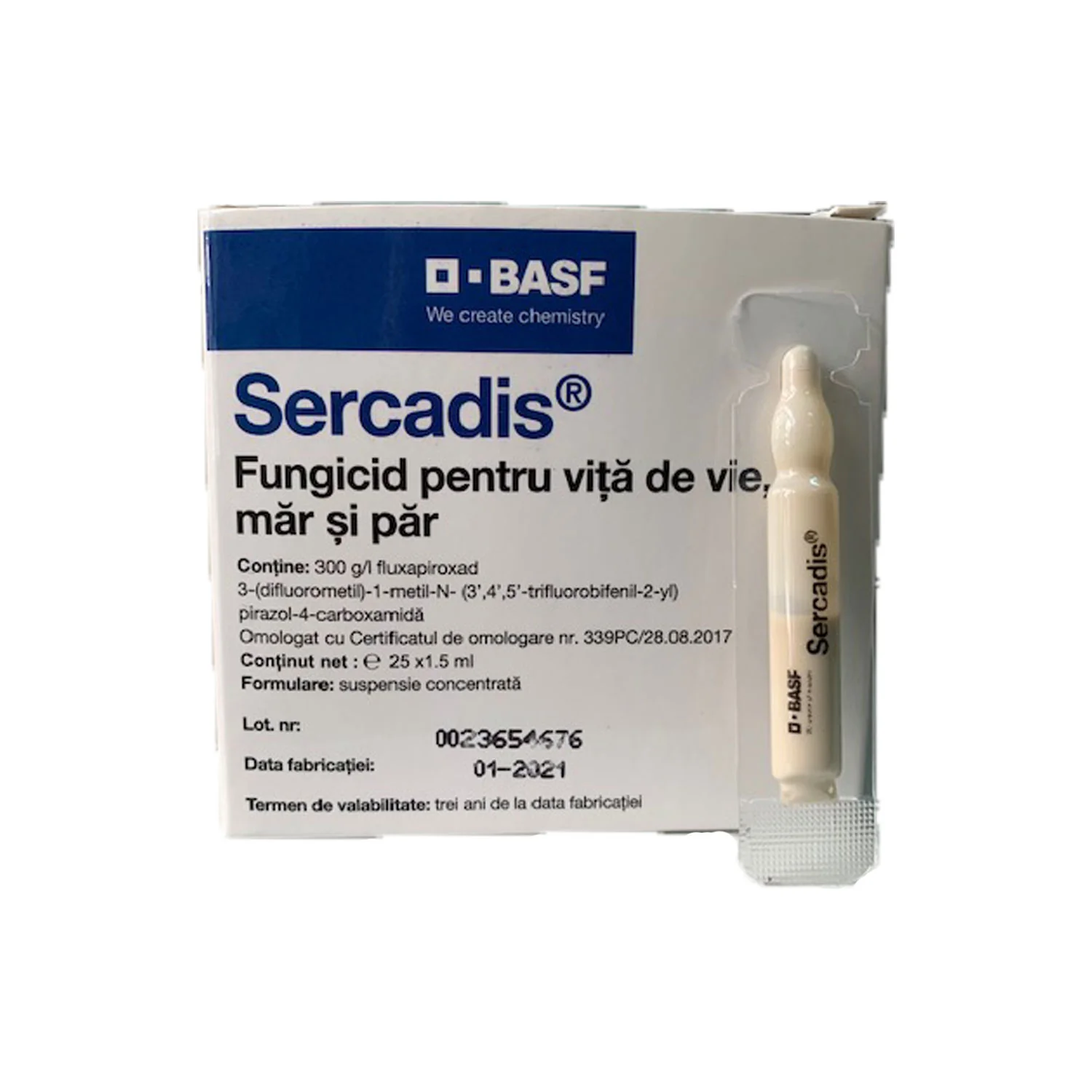 Fungicid SERCADIS, 1,5 ml [1]