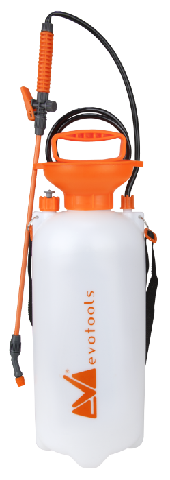 Pompa manuala de stropit cu presiune EvoTools 677766, rezervor 8L [1]