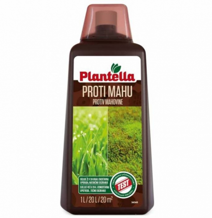 Îngrășăminte și biostimulatori - Ingrasamant impotriva muschiului din gazon, PLANTELLA - 1 Litru