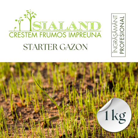Îngrășăminte și biostimulatori - Ingrasamant starter gazon, 1kg