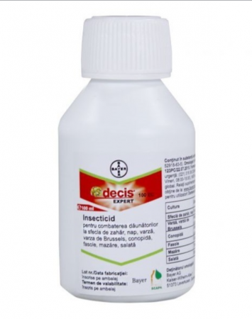 Protecția plantelor - Insecticid DECIS EXPERT 100 EC