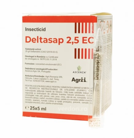 Insecticide - Insecticid DELTASAP 2,5 EC, 5 ml