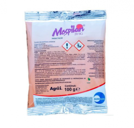 Protecția plantelor - Insecticid MOSPILAN 20 SG