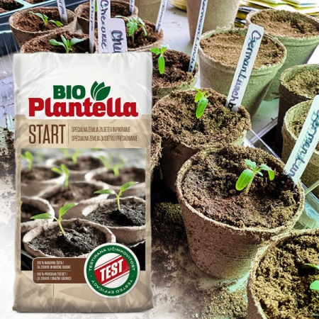 Pământ și substrat plante - Pamant pentru rasaduri Plantella, 20l