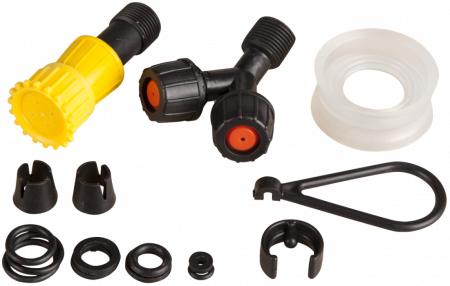 Pompa manuala de stropit cu presiune EvoTools 677272, 16 L, 4 duze [1]