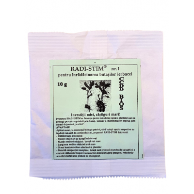 Înrădăcinare - Radi Stim 1, stimulent inradacinare butasi ierbacei, 10 g