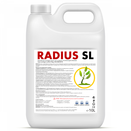 Agricultură Ecologică ECO - Radius SL, dezinfectant ecologic pentru sere, gradini si solarii