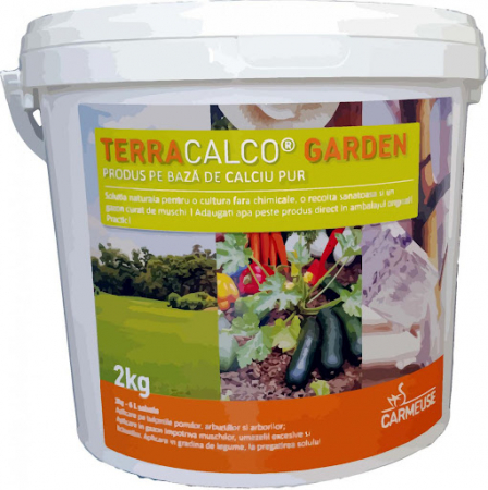 Diverse grădină - TERRACALCO GARDEN, Calciu pur pentru Legume, Pomi fructiferi, Gazon