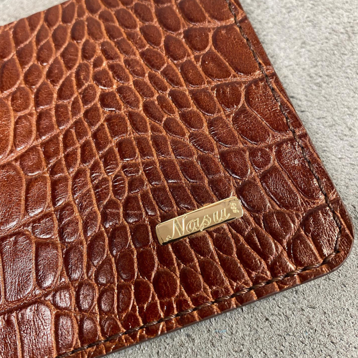 portofel piele crocodil personalizat [5]