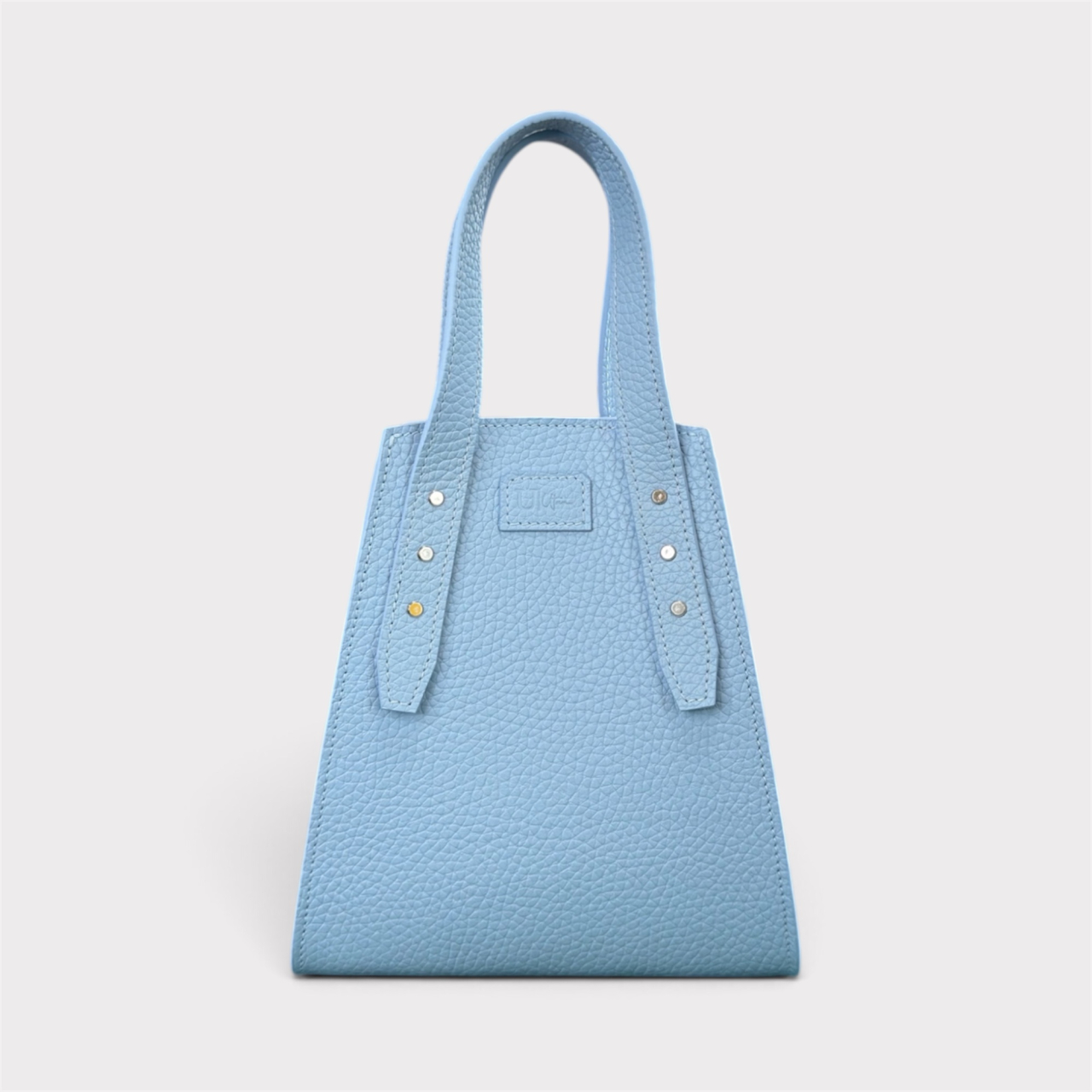 geanta piele naturala baby blue tulip lucrata manual [2]