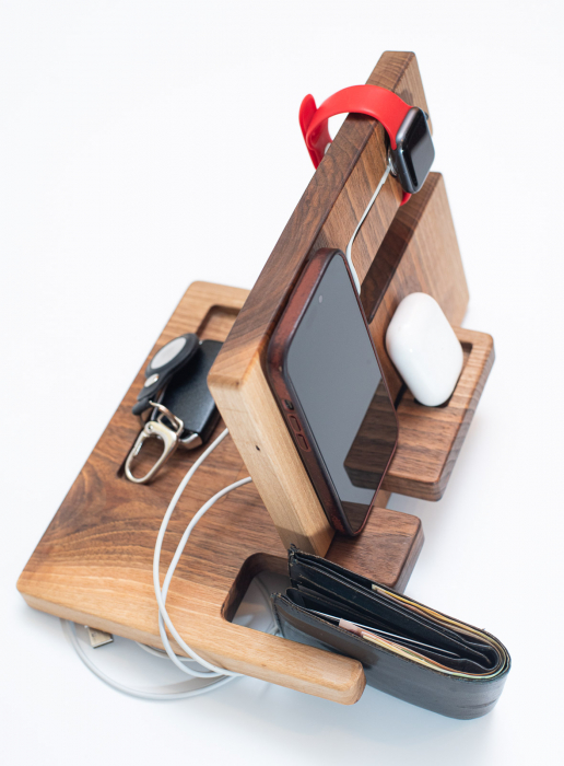 Suport multifuncțional pentru telefon, ceas și accesorii [5]