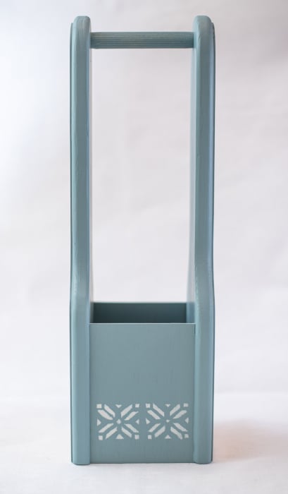 Suport sticla vin realizat manual [4]