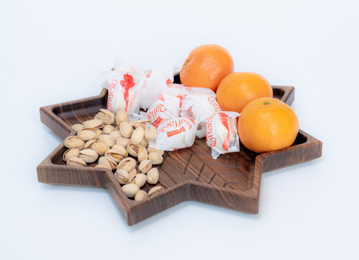 Tavita Fulg de nea din lemn de nuc [6]