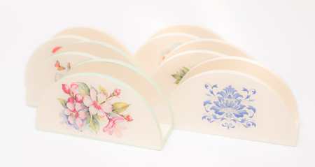 Cadouri din lemn - suport servetele artizanal