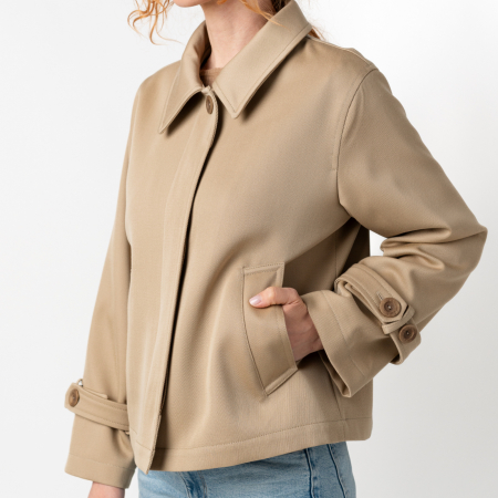 Precomandă - The Wool Gabardine Jacket - Precomandă