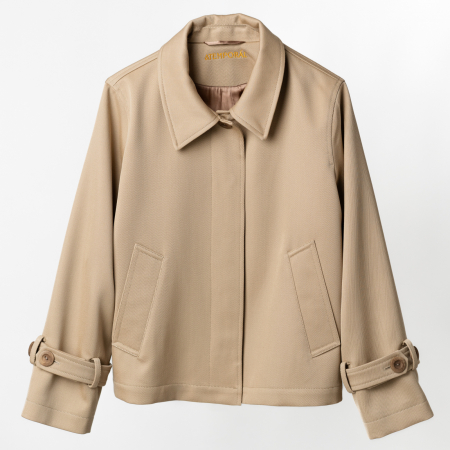 The Wool Gabardine Jacket - Precomandă [8]