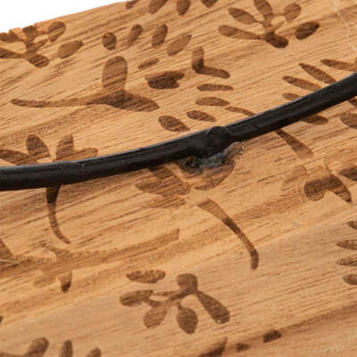 Aranjament flori uscate, suport din lemn, home deco [3]