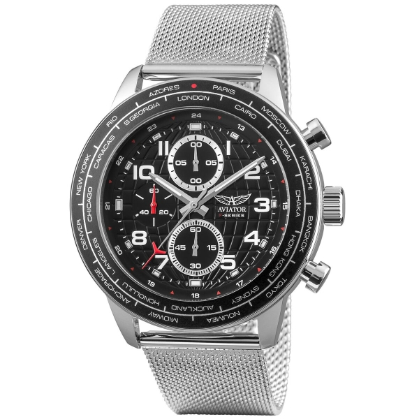 Ceas Bărbați Aviator AVW79886G407 (Ø 46 mm) [1]