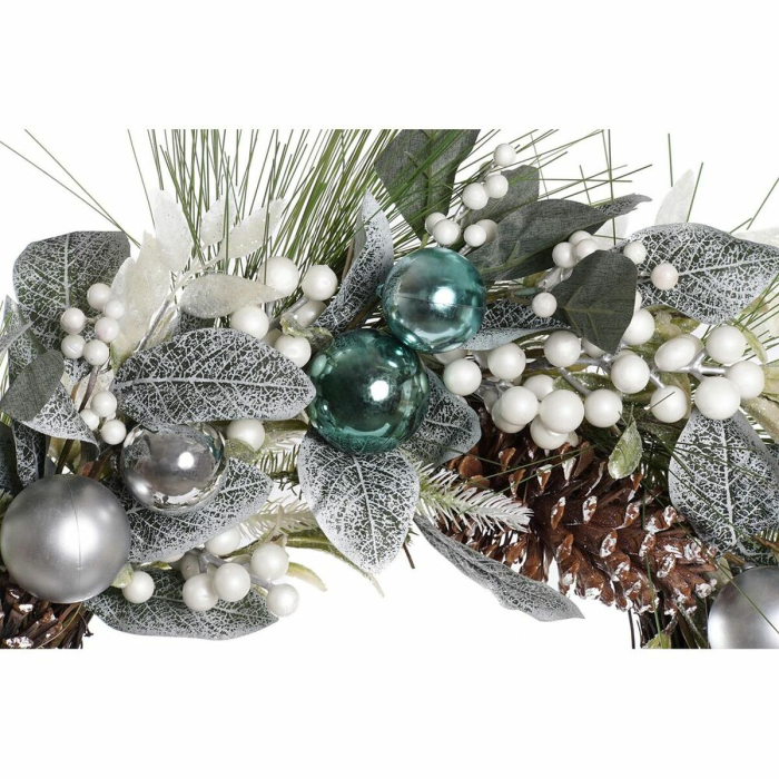 Coroană de Crăciun Home Decor Albastru Argintiu [2]