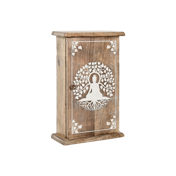 Dulap de chei Home ESPRIT Alb Natural [1]