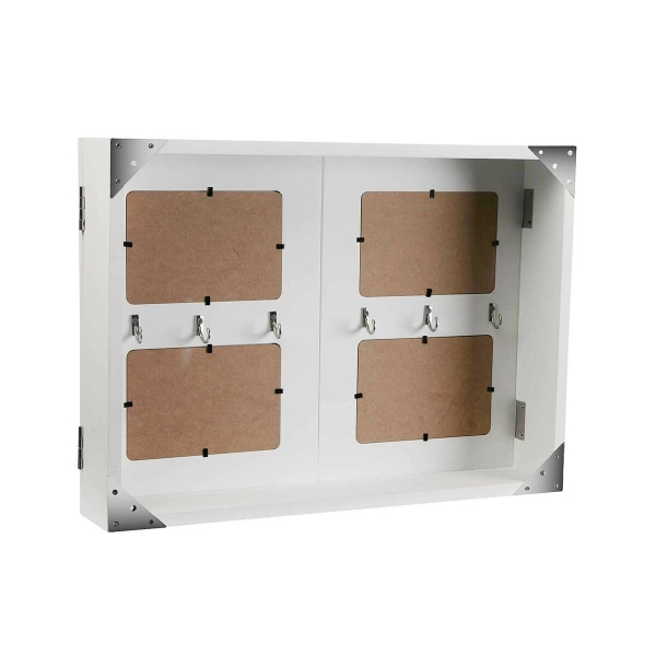 Dulap de chei Versa 8 x 33 x 46 cm Alb [3]