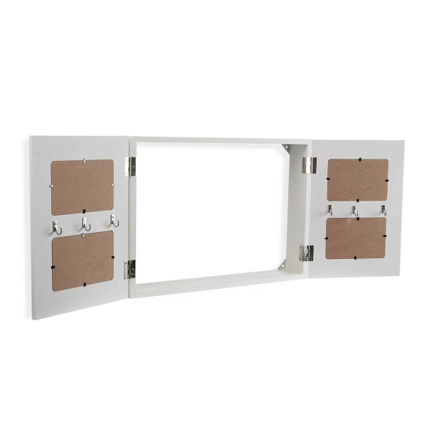 Dulap de chei Versa 8 x 33 x 46 cm Alb [5]