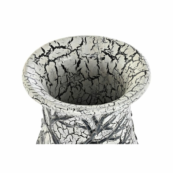 Vază DKD Home Decor Copac Alb Negru Alb/Negru Geam Teracotă 29 x 29 x 60 cm [2]