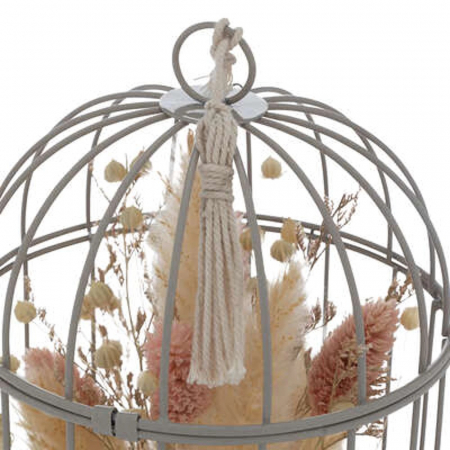 Aranjament handmade, flori uscate, colivie [2]
