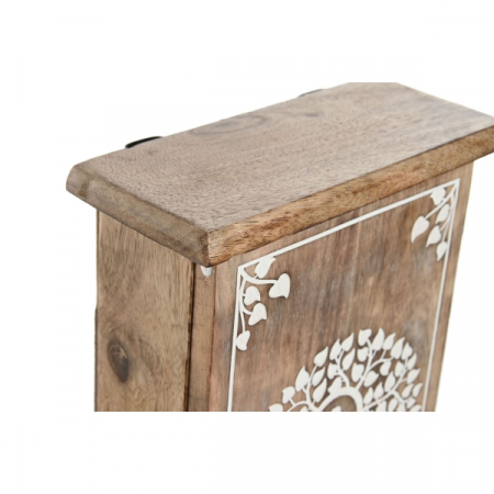 Dulap de chei Home ESPRIT Alb Natural [2]