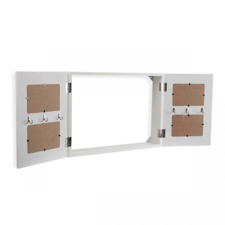 Dulap de chei Versa 8 x 33 x 46 cm Alb [4]
