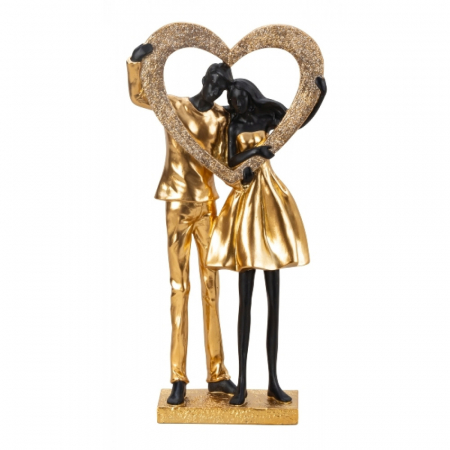 Cadouri - Figurina decorativa, Cuplu, h 35,5 cm