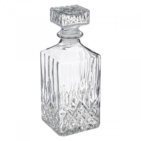 Set pentru whisky in cutie de lemn, 2 pahare+1 sticla whisky [3]