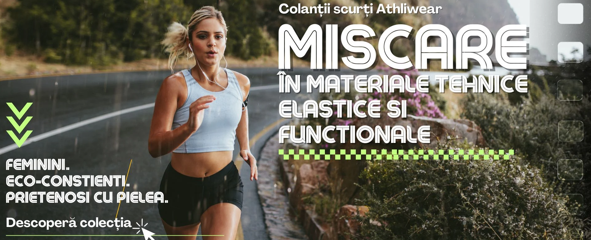 Descopera selectia Athliwear de colanti scurti, sorturi si fuste de alergare cu colanti: confortul si stilul pentru fiecare miscare