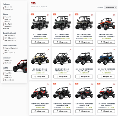 ATVSSVSHOP - SXS SSV CFMOTO Categorie