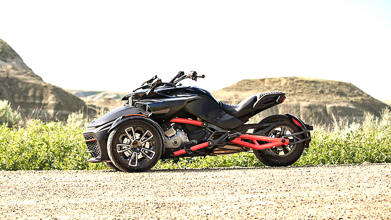 Can-Am Spyder F3-S Monolith Black Satin