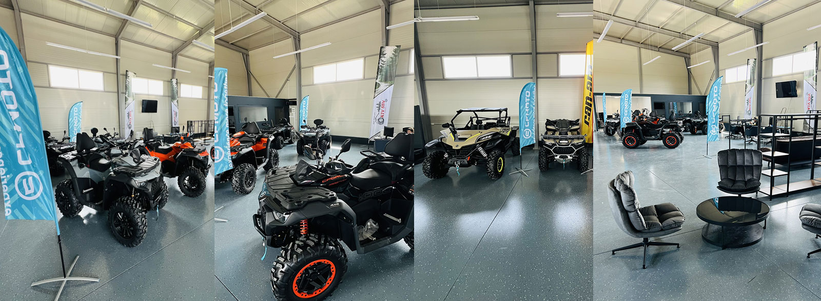 ATV-uri, SSV-uri, Spyder, Ryker, Skijet-uri și echipamente off-road!