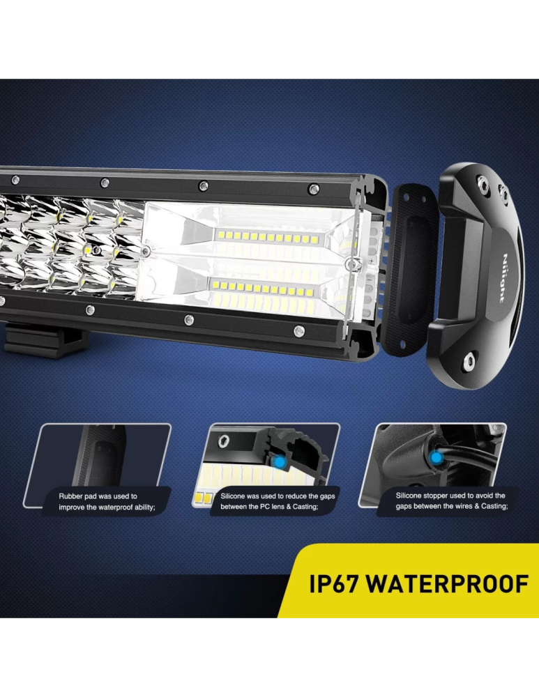 BARA LED 468w 94cm NEW DELTA 32760 lm (prindere reglabila pe lungime) [5]