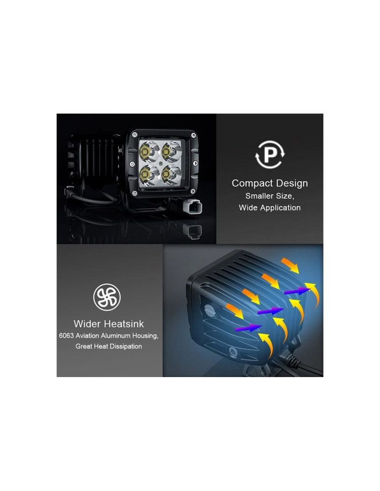 BARA LED AURORA 40W 5.08CM [5]