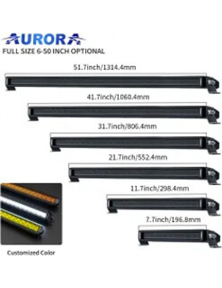 BARA LED RGB AURORA 216W 101.6CM [5]