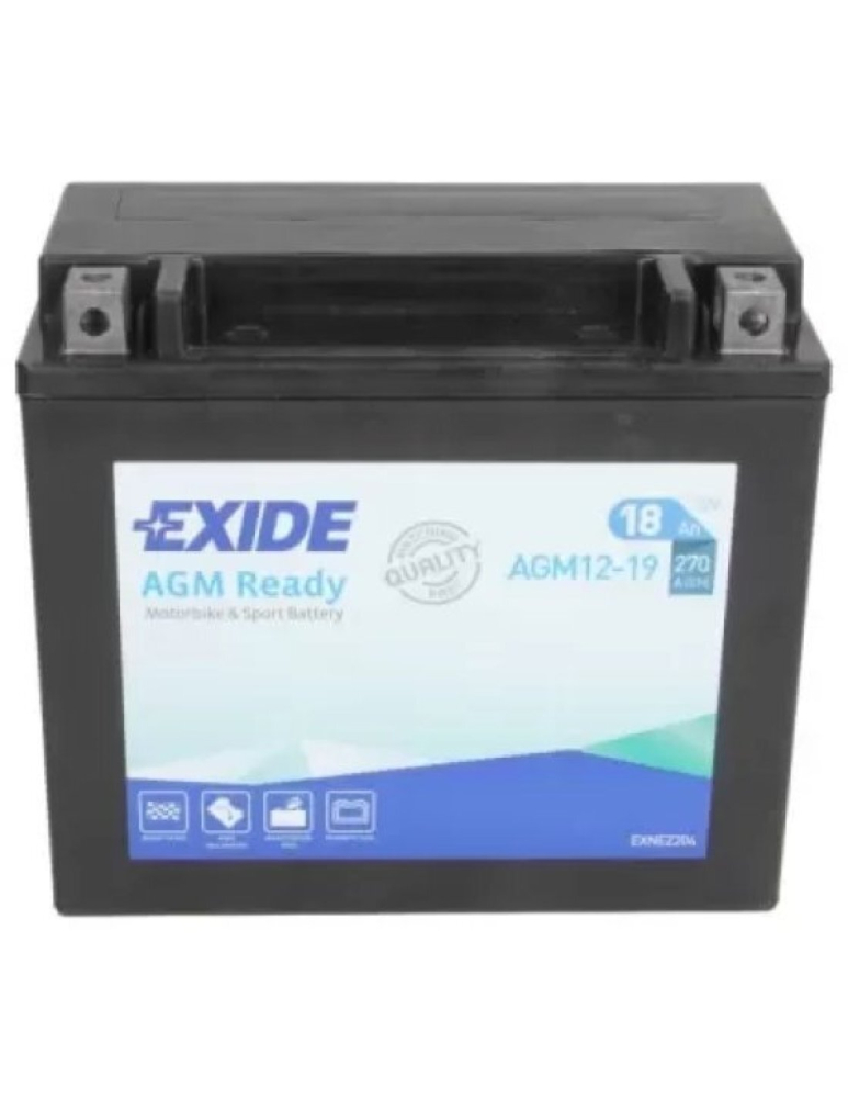BATERIE ATV EXIDE READY YTX20HL-BS 12V 18AH (R+) [2]