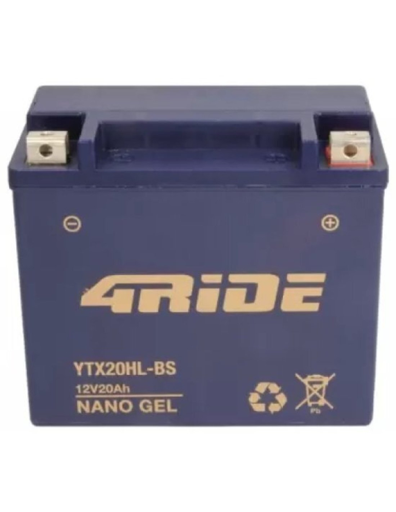 BATERIE YTX20HL-BS 4RIDE GEL [2]