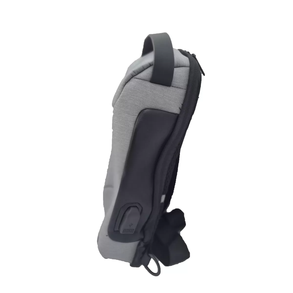 Borseta / Geanta Textila de Umar cu Cifru – 43x34x50 cm – Gri – Ideala pentru Motocicleta / ATV / Bicicleta / Trotineta [5]