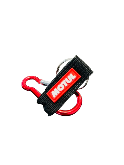 Breloc Mic MOTUL cu Carabina – Rosu/Negru [2]