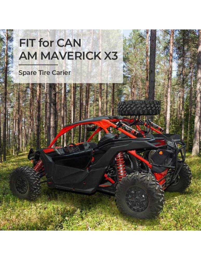 BULLBAR SPATE CAN-AM MAVERICK X3 (NEGRU) THE BEAST [2]