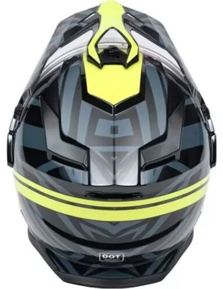 CASCA ATV FULL FACE CFMOTO NEGRU/ VERDE XL [5]