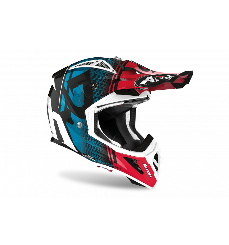 CASCA AVIATOR ACE KYBON BLUE/RED GLOSS XL [2]